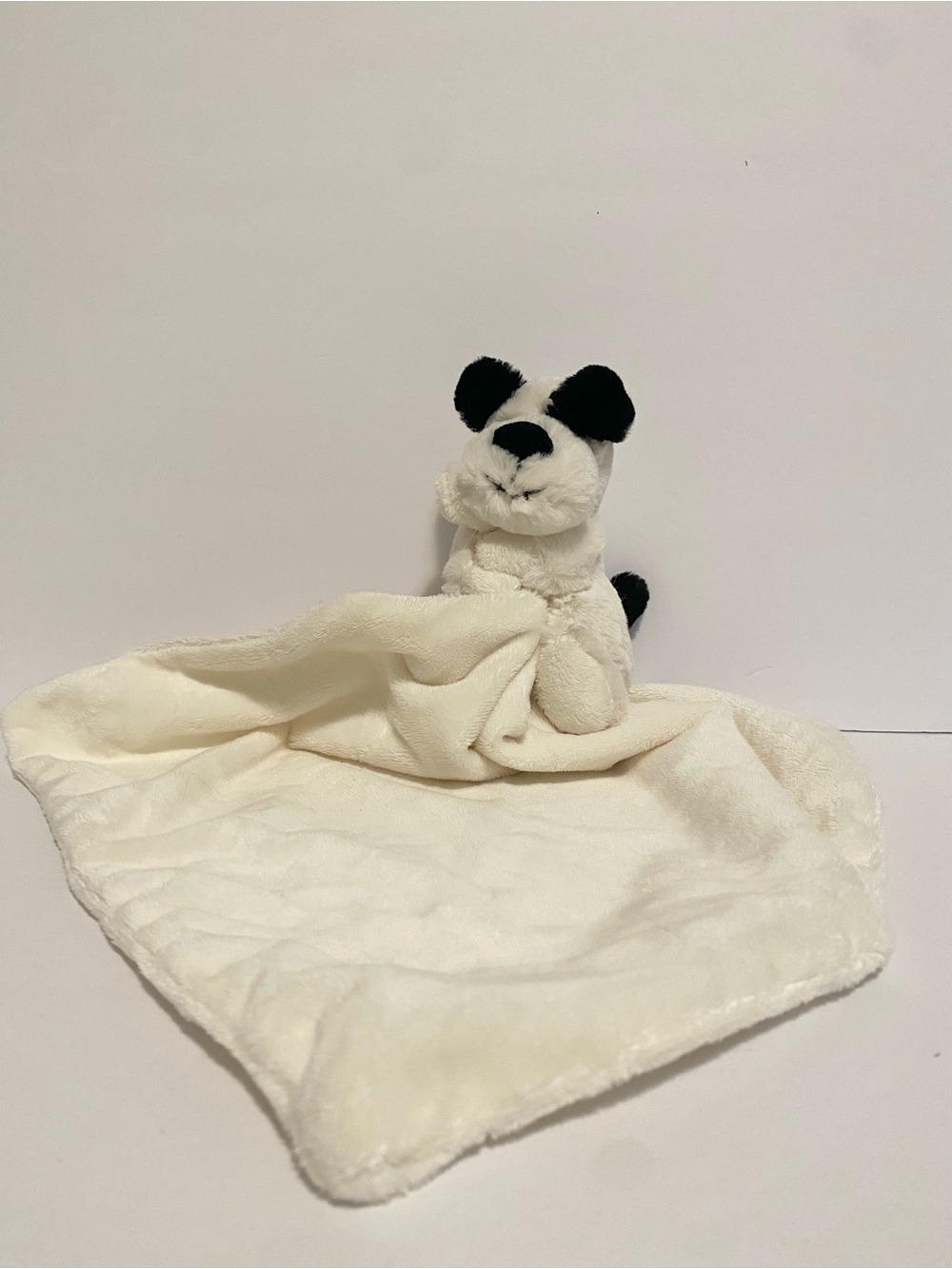 Jellycat Bashful Puppy Dog Lovey Soother Security Blanket Plush Toy Blankie
